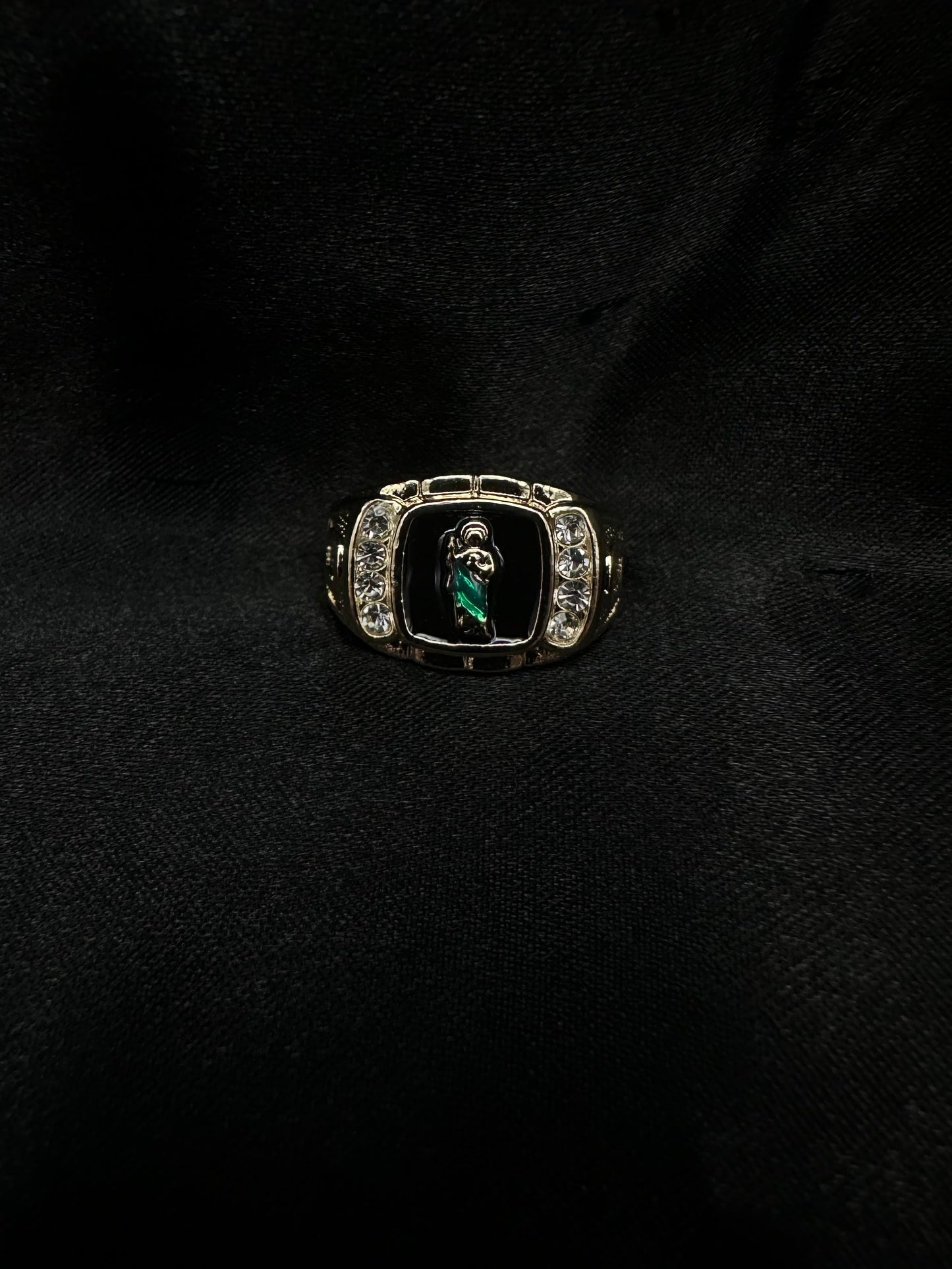 Black Square San Judas Ring