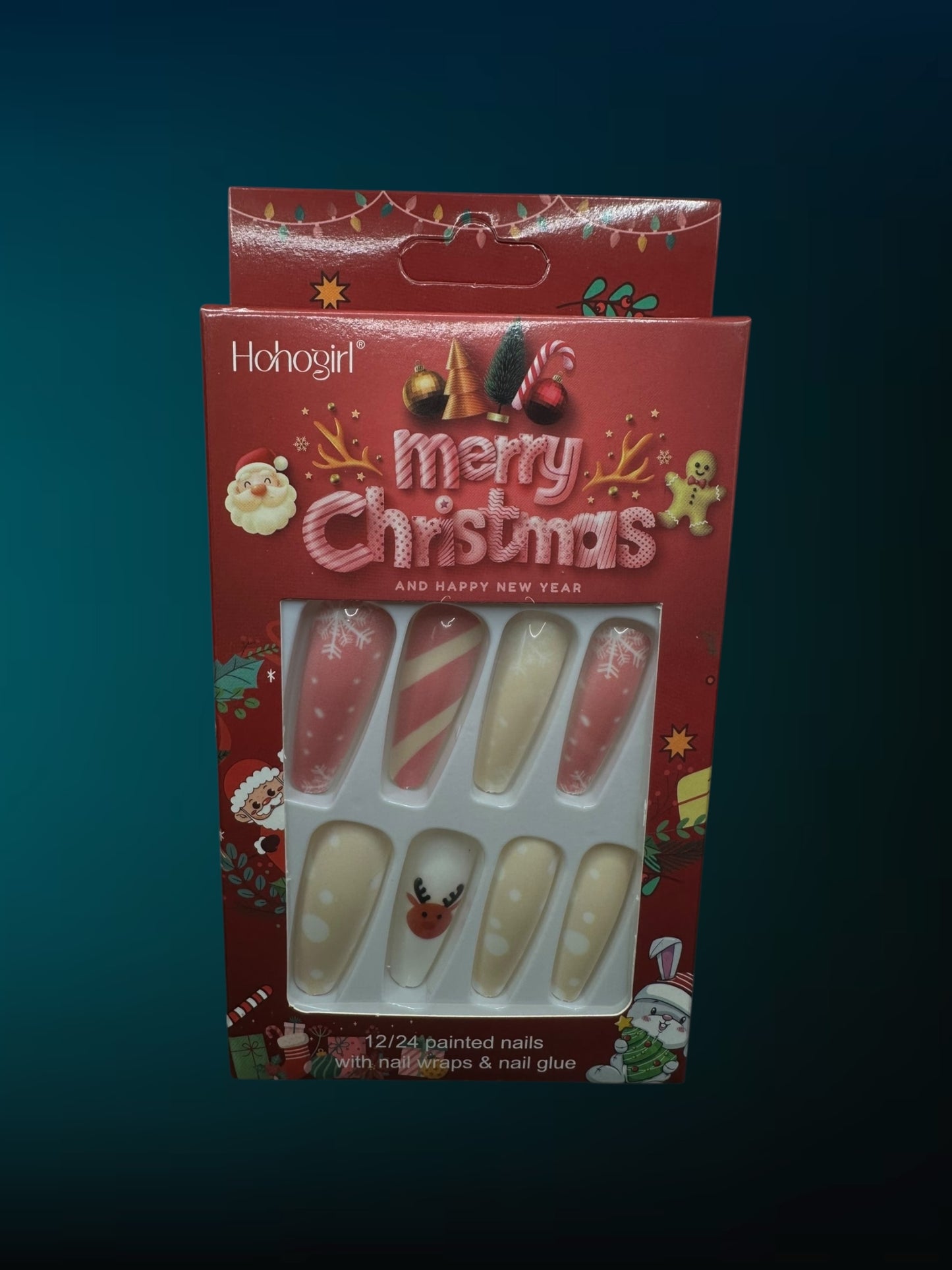 Christmas Press Ons