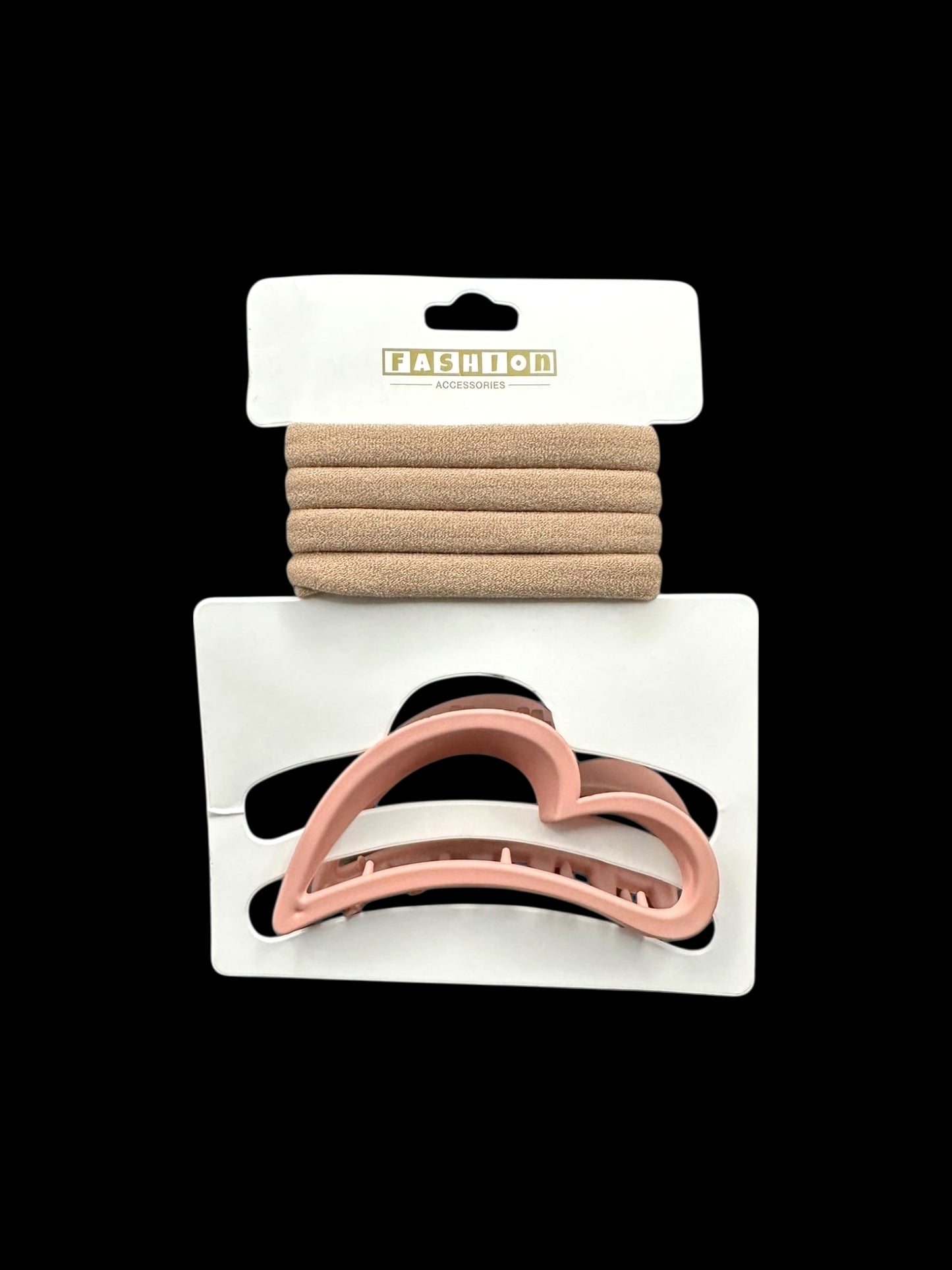 Hair Tie & Hair Clip Set