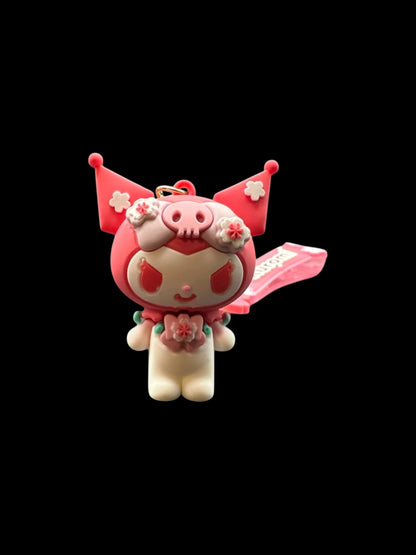 Hk and Friends Keychains