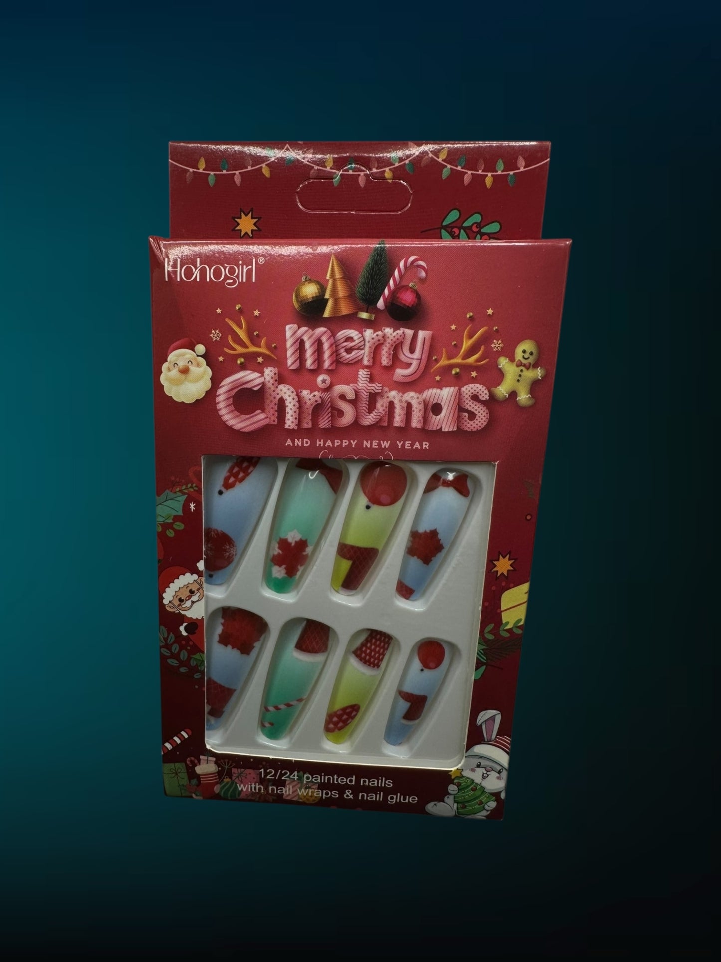 Christmas Press Ons