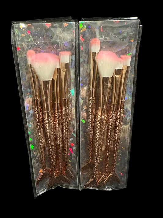 Mermaid Pink Brushes