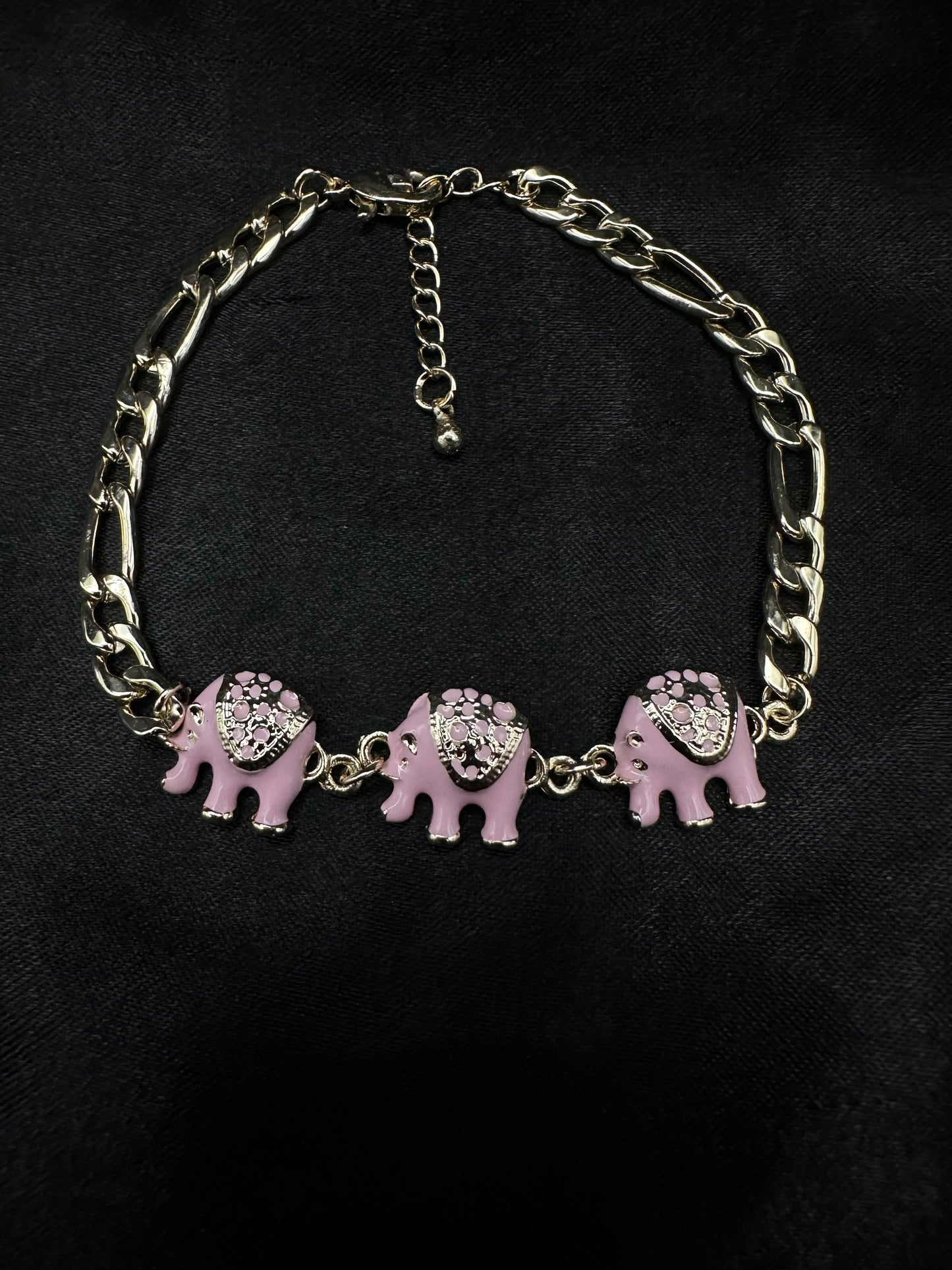 Three Pink Elephant