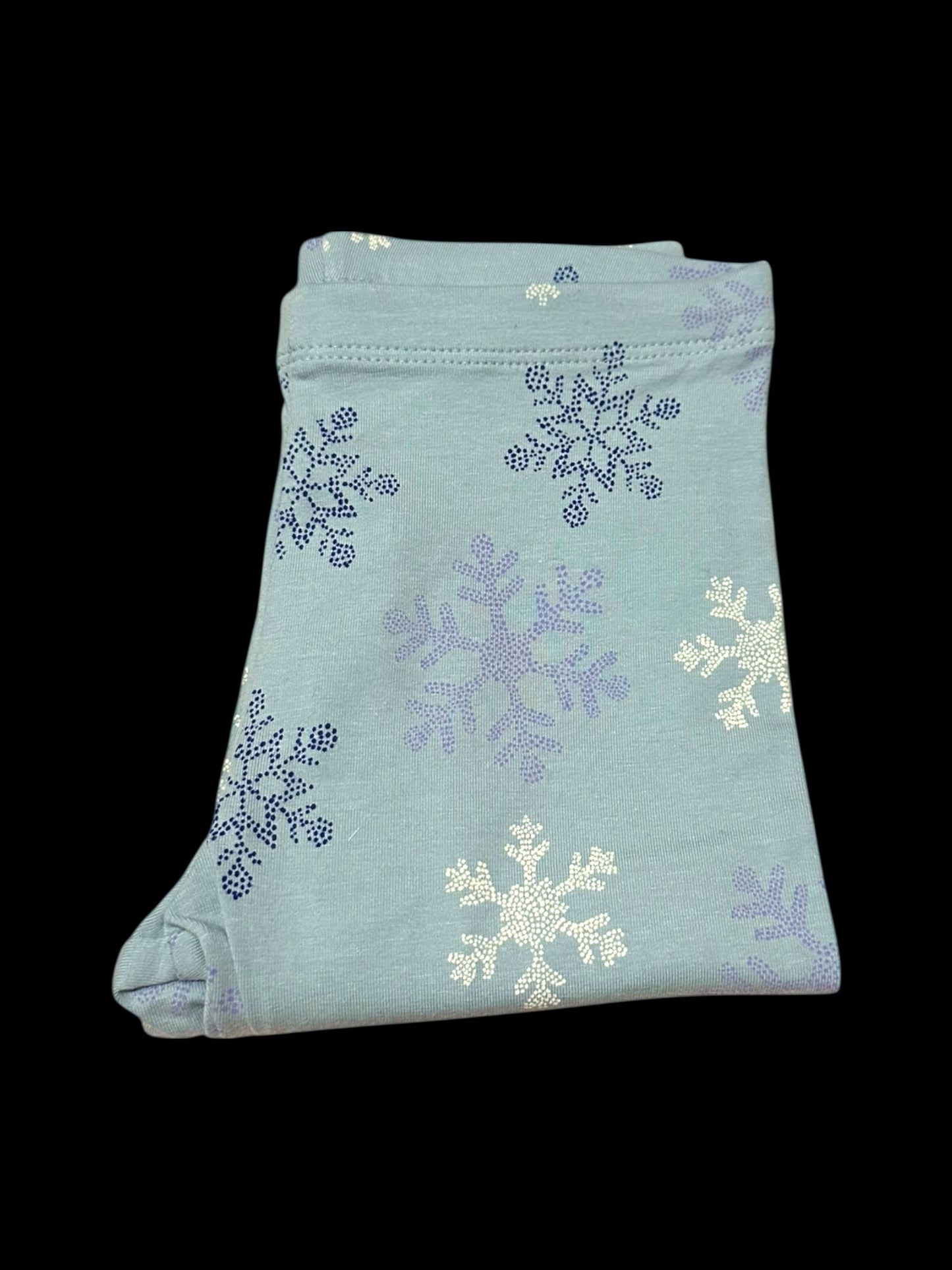Girls Snowflake Leggings