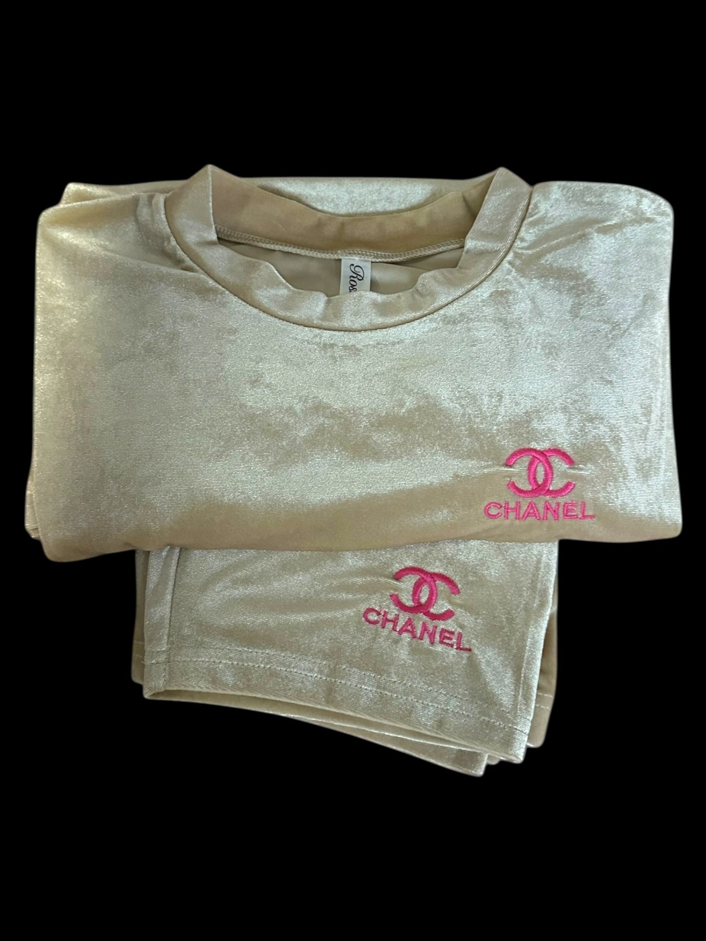 Oversized shirt and Biker shorts Set