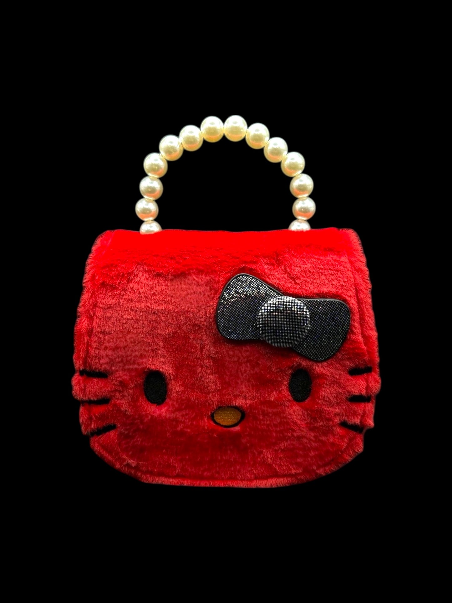 Fluffy Pearl Crossbody