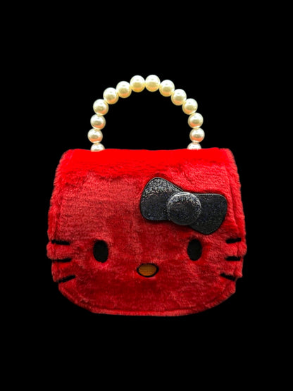 Fluffy Pearl Crossbody