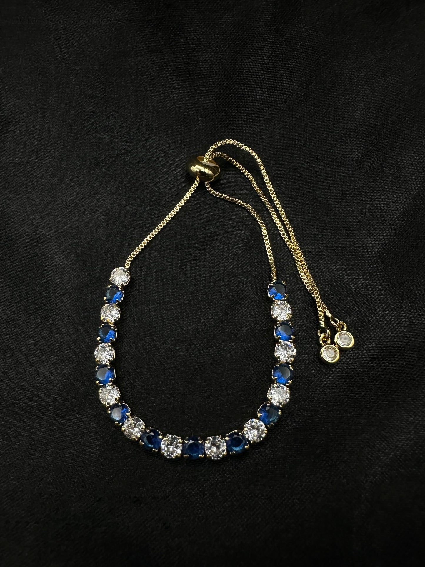 Blue Diamond Bracelet