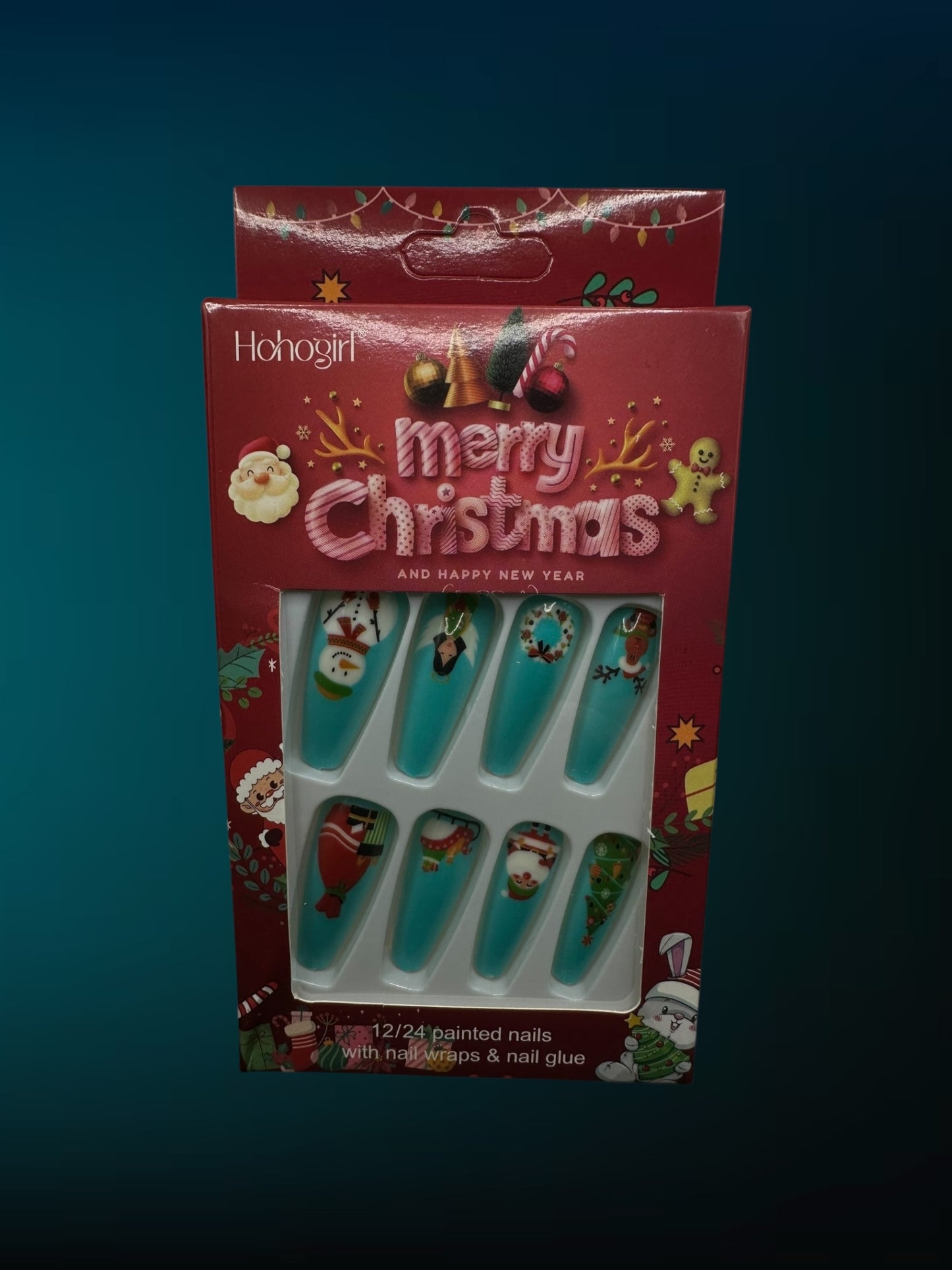 Christmas Press Ons