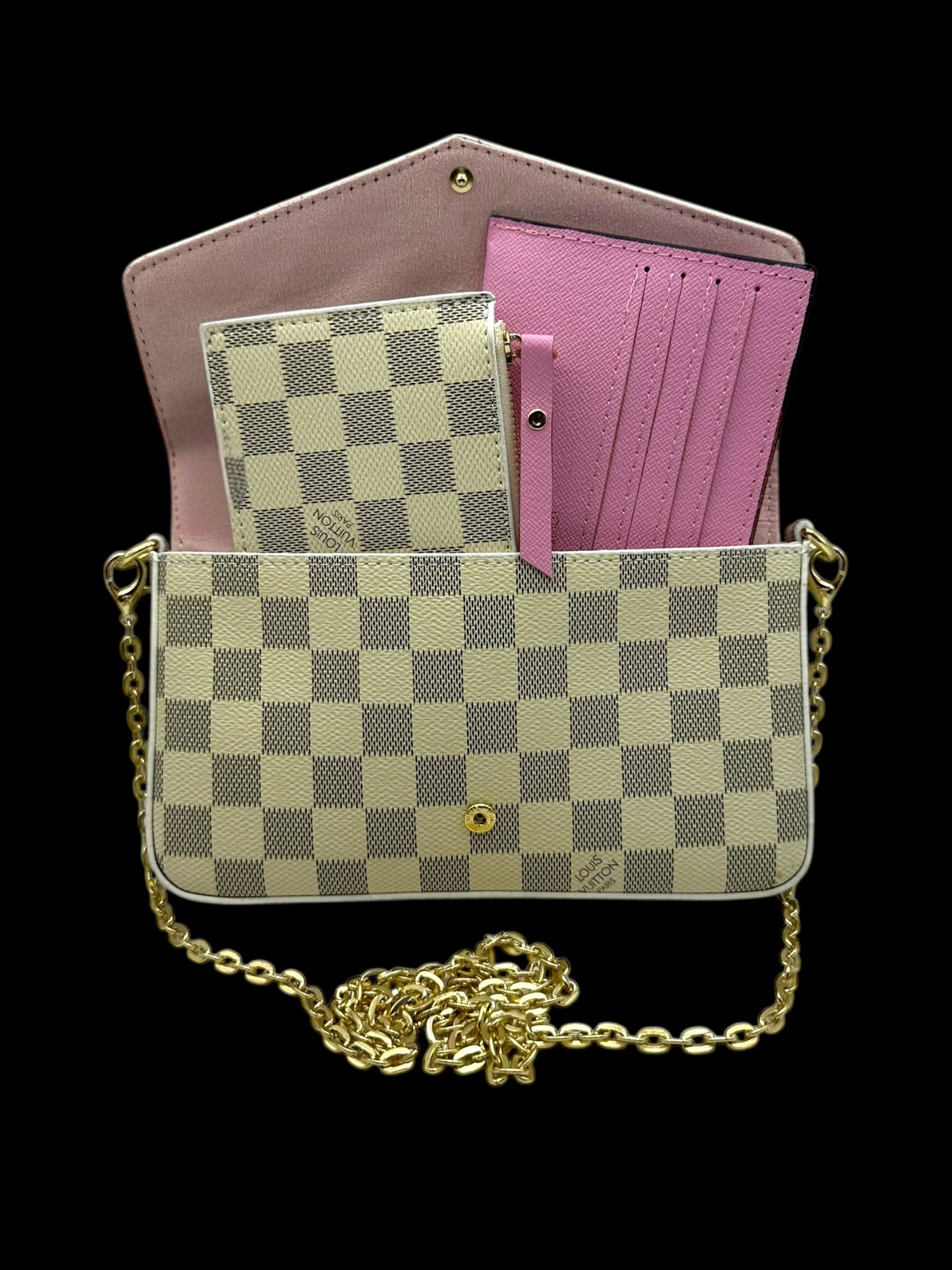 Lv Three Piece Crossbody