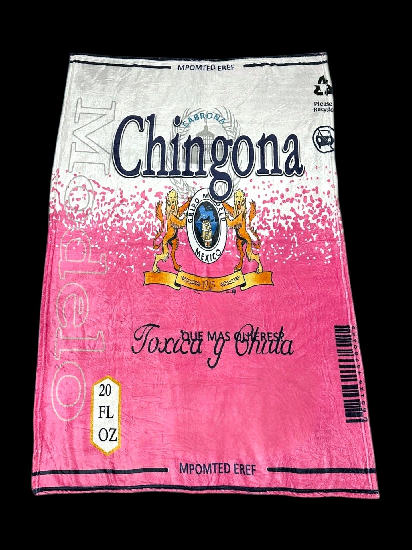 Chingona Throw Blanket