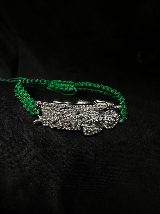 Green Diamond San Judas Bracelet