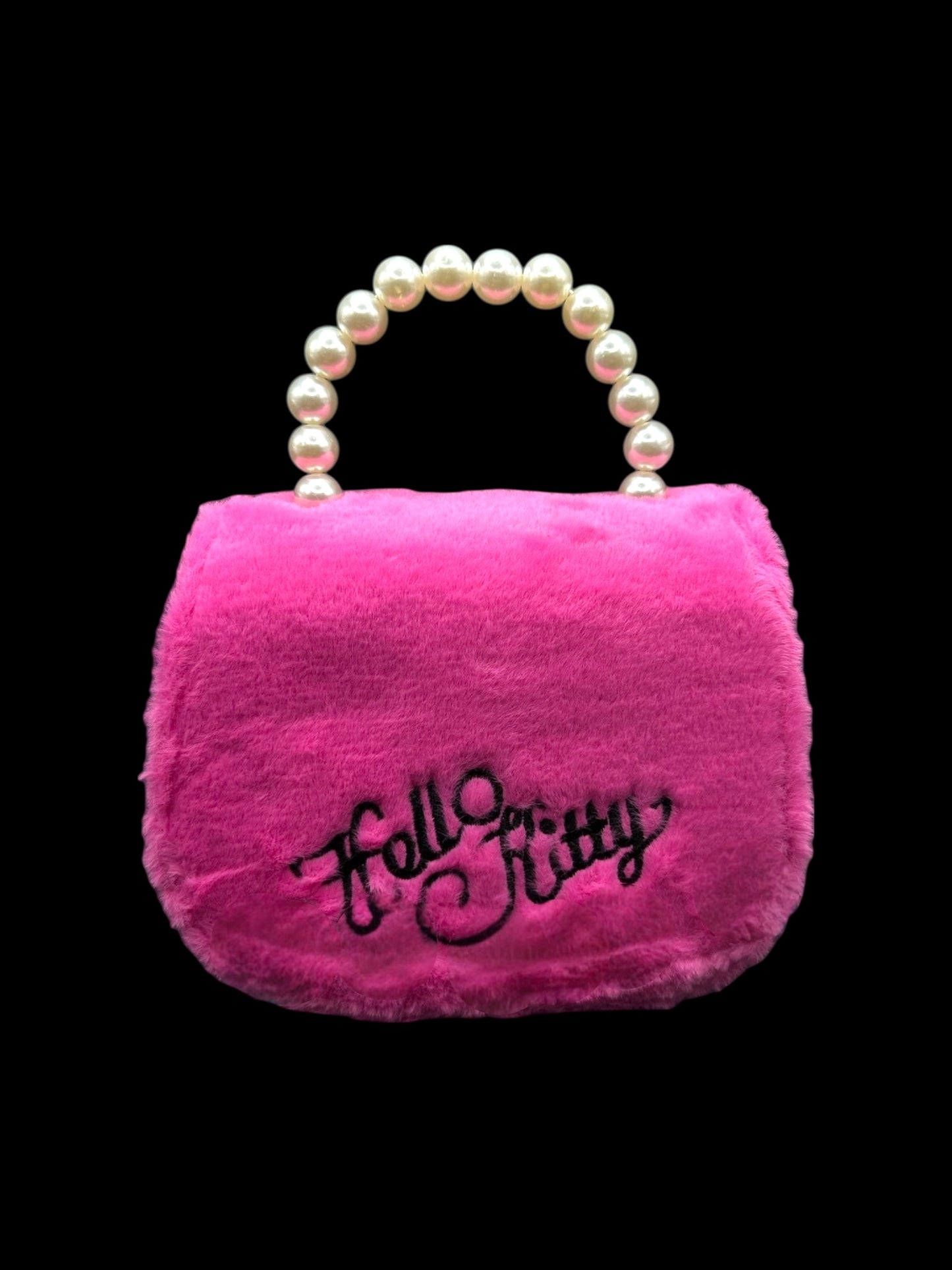 Fluffy Pearl Crossbody
