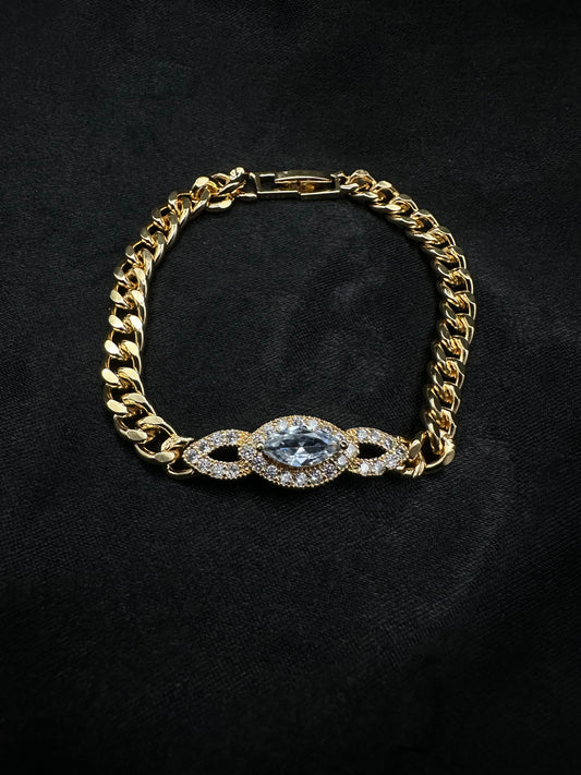 Oval Diamond Bracelet