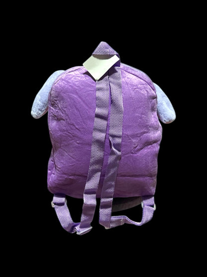 Purple Plush Backpack