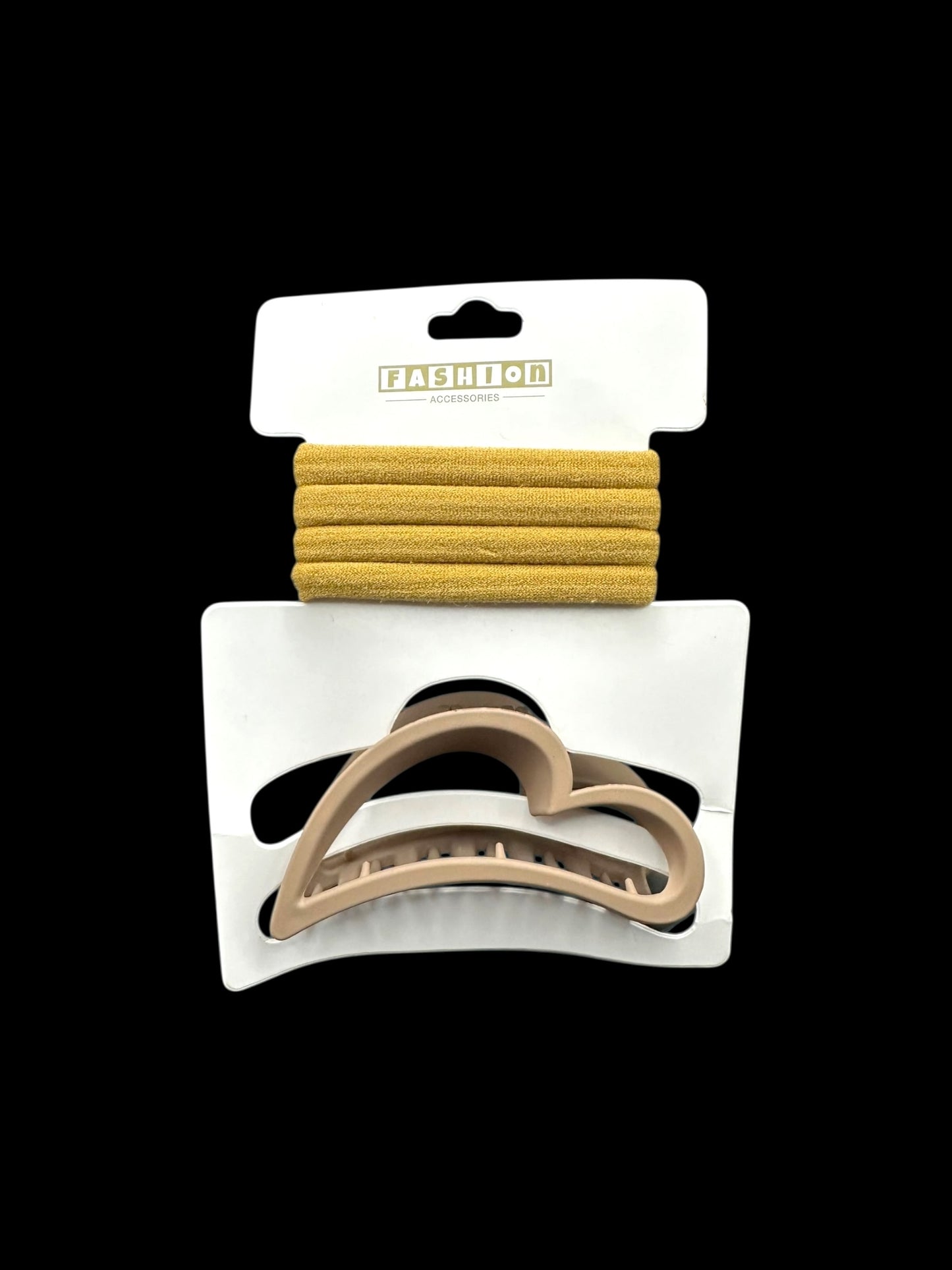 Hair Tie & Hair Clip Set