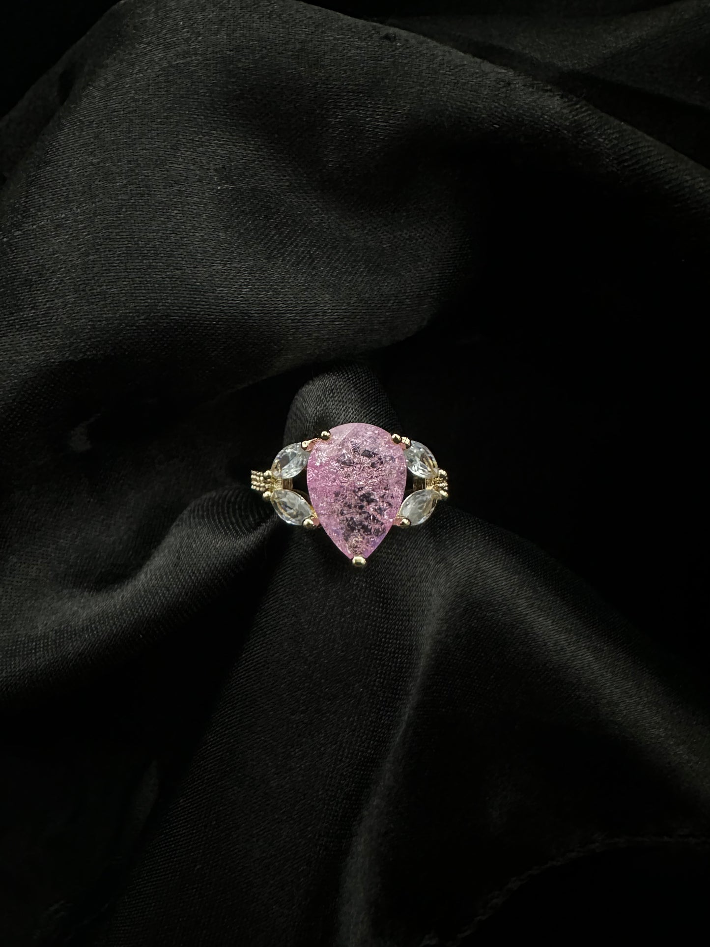 Pink Diamond Ring