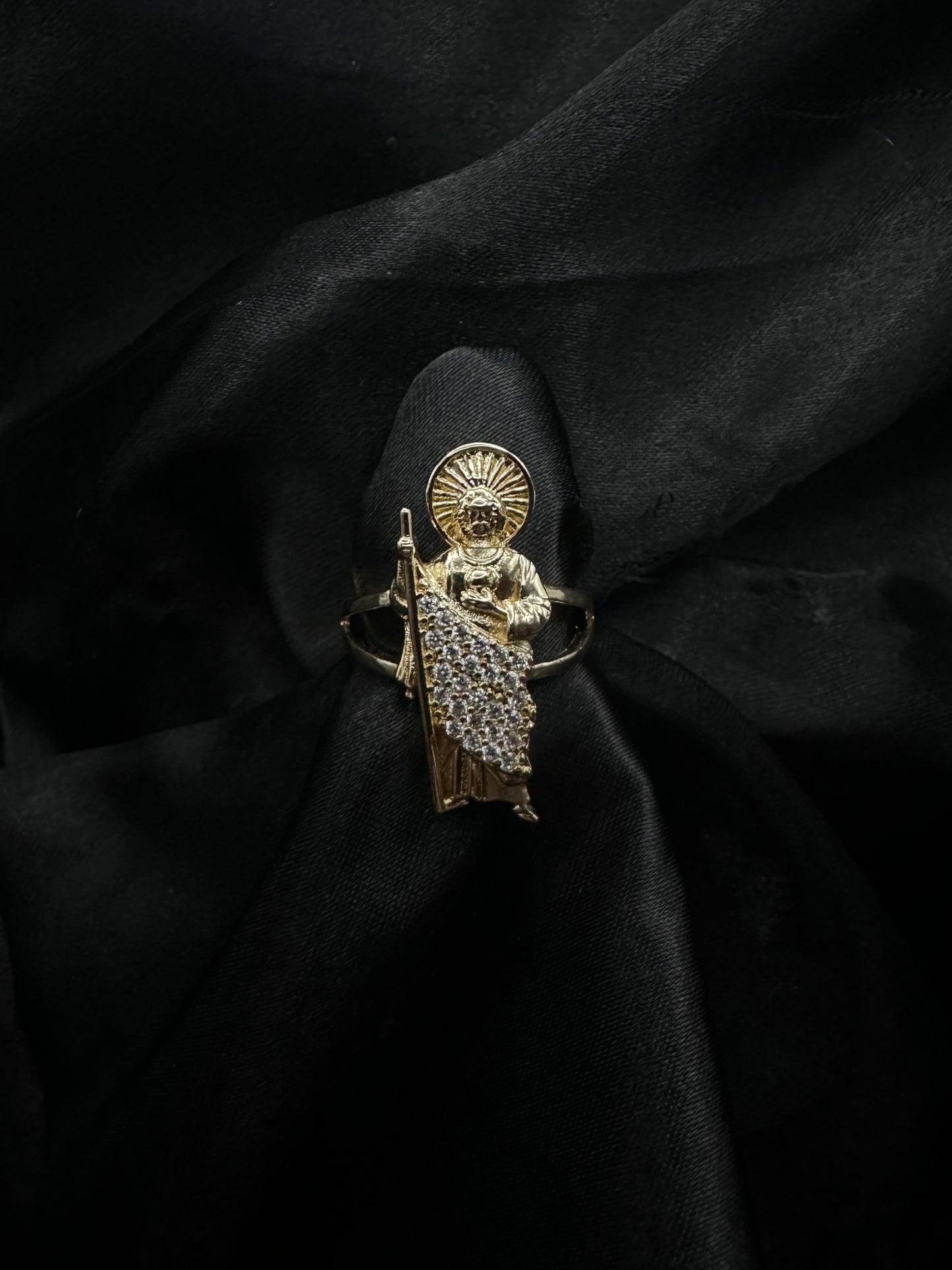 Gold San Judas Ring