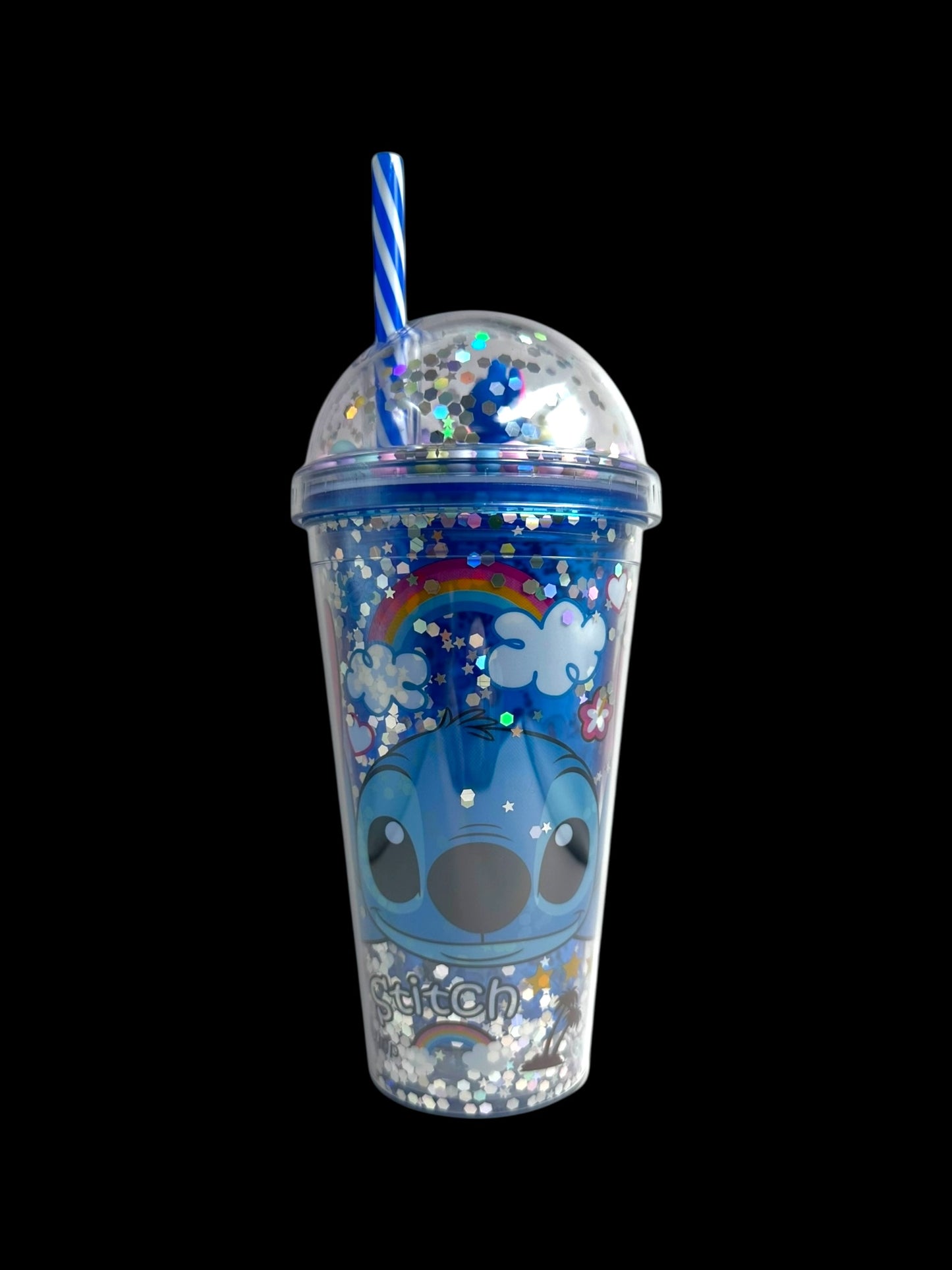 Light Up Glitter Cup