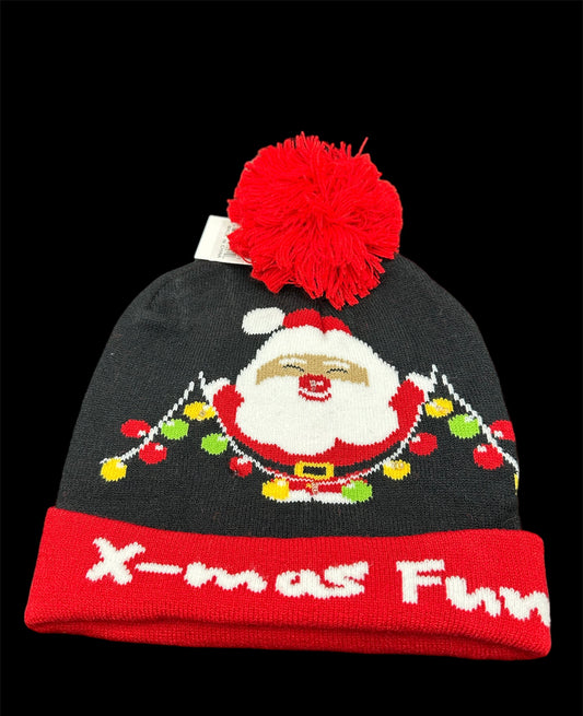 LED Light Up Christmas Beanie