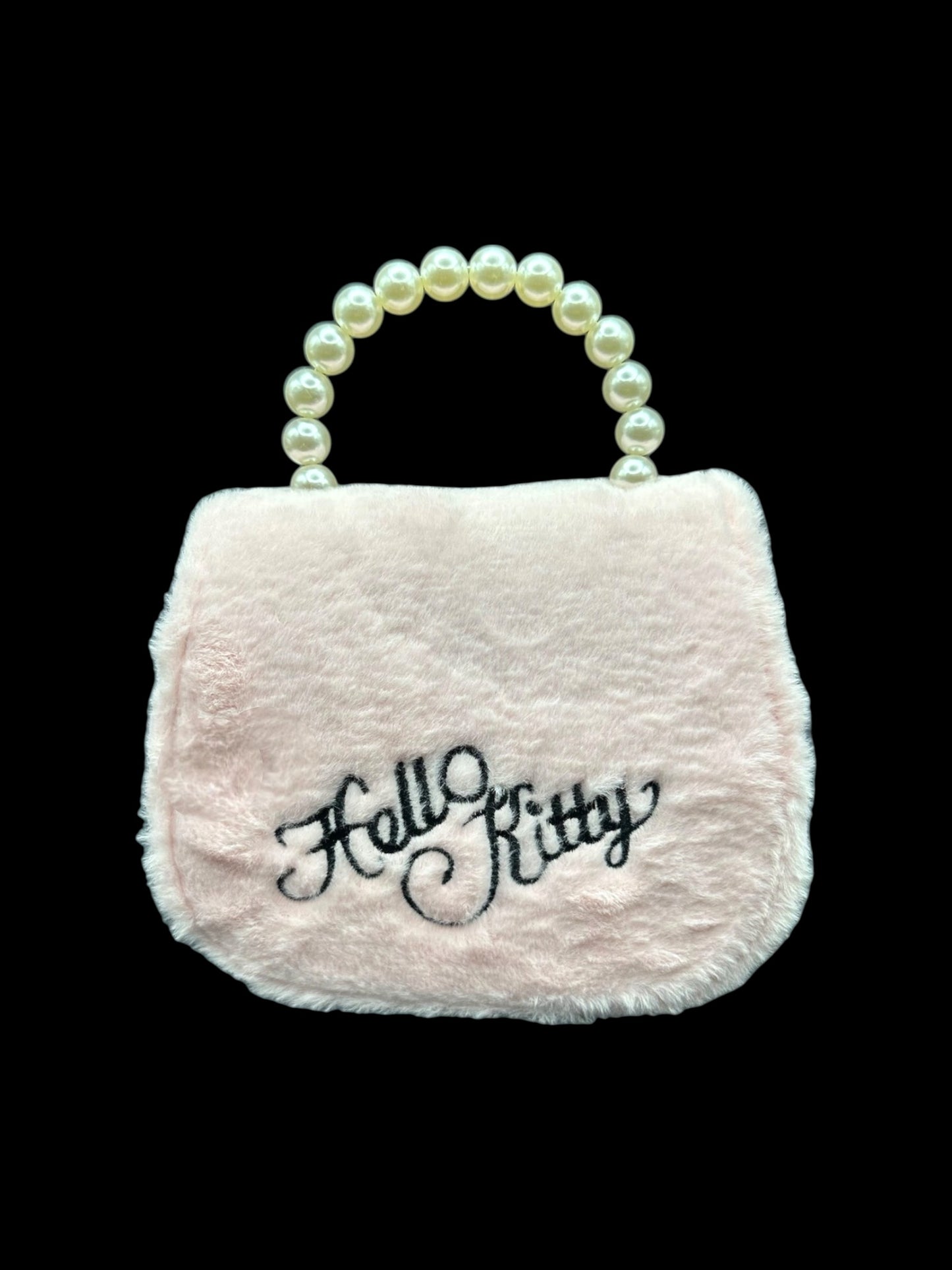 Fluffy Pearl Crossbody