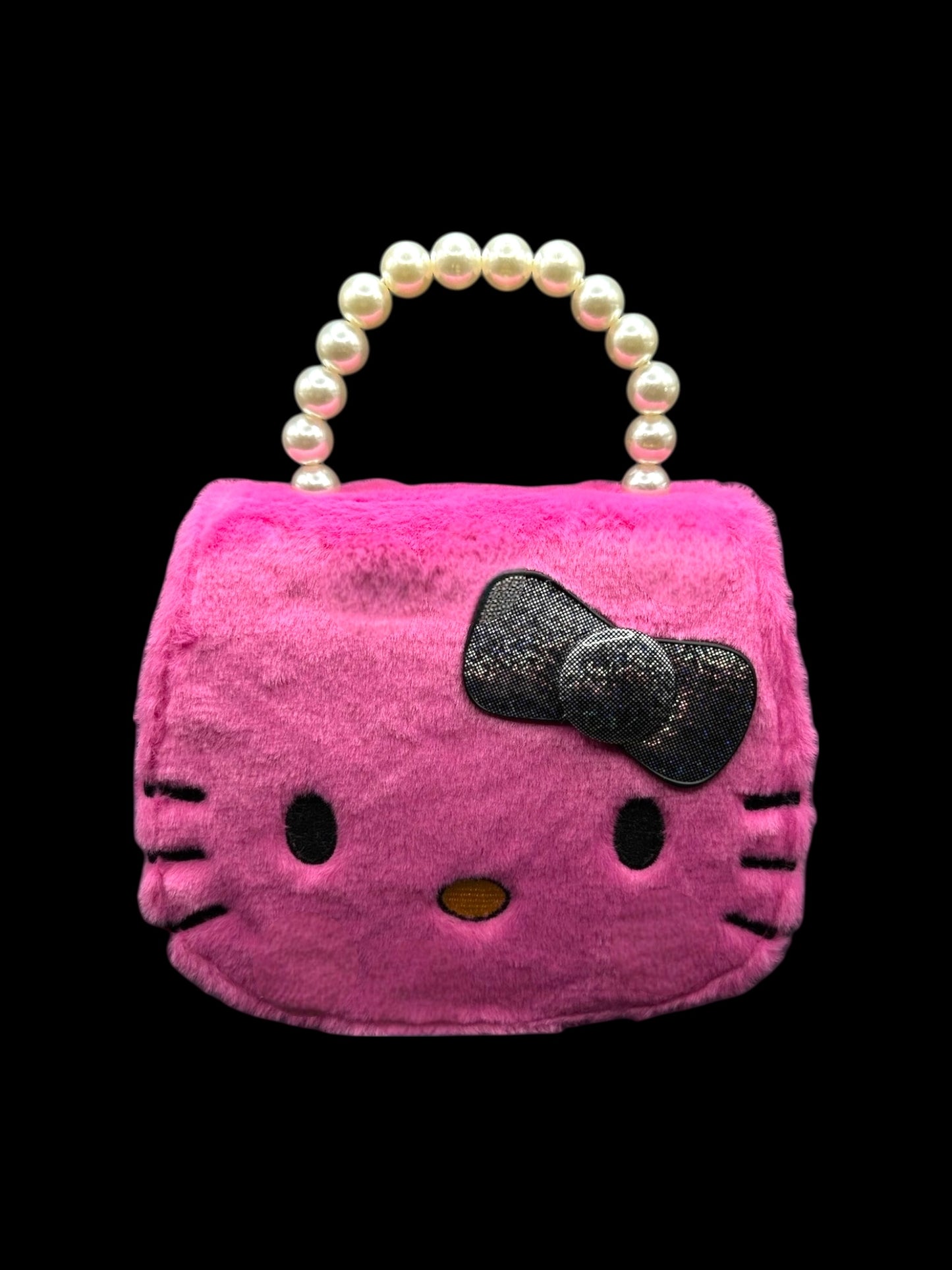 Fluffy Pearl Crossbody