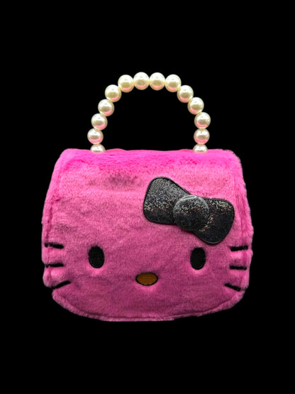 Fluffy Pearl Crossbody