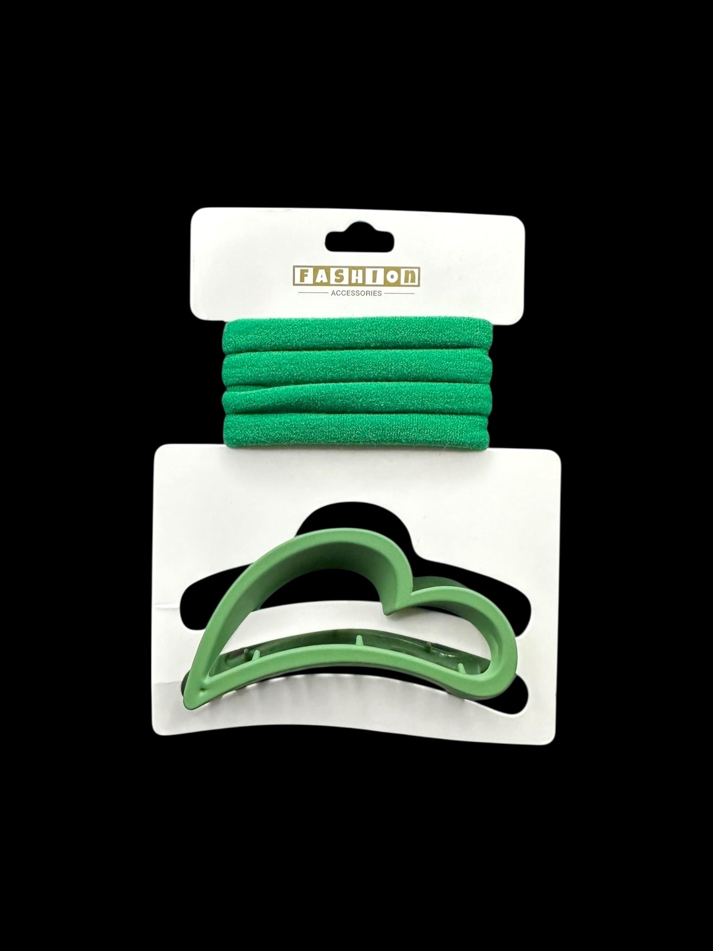 Hair Tie & Hair Clip Set