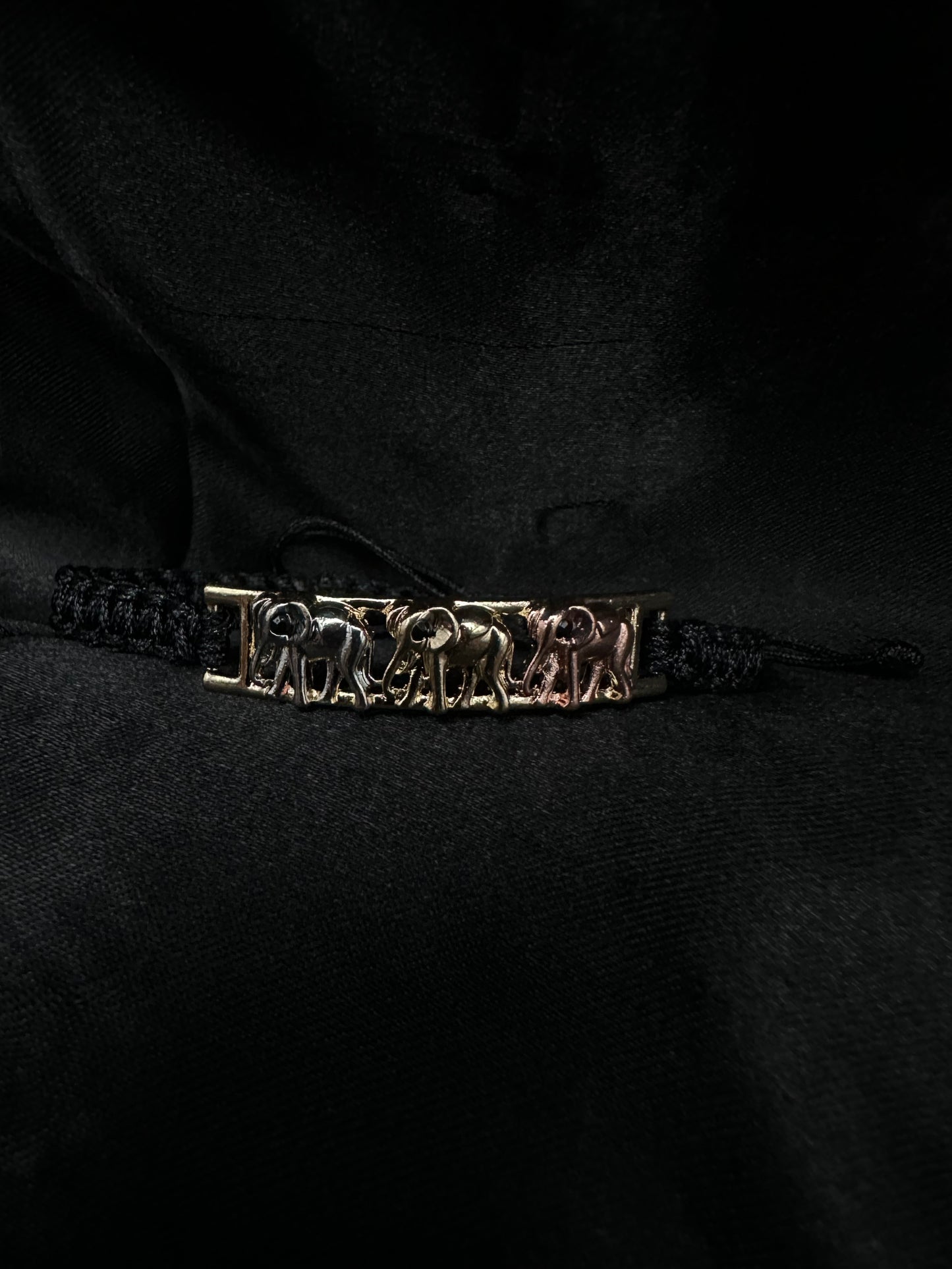 Three Elephant Bracelet